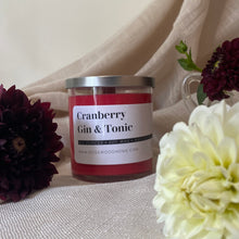Load image into Gallery viewer, Cranberry Gin &amp; Tonic Candle
